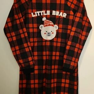 Girls Christmas Fleece Nightgown Size XL 14/16